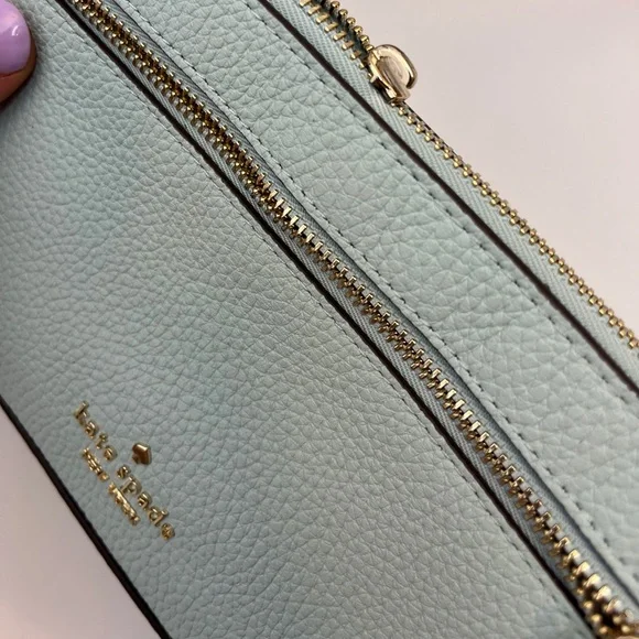 Baby Blue Kate Spade Mini Purse - Picture 3 of 7